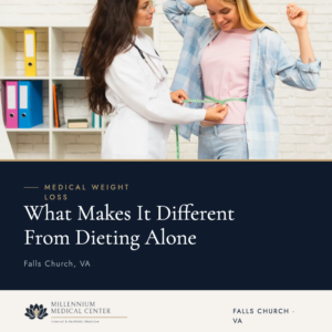 Medical Weight Loss Program in Falls Church, VA: What Makes It Different From Dieting Alone