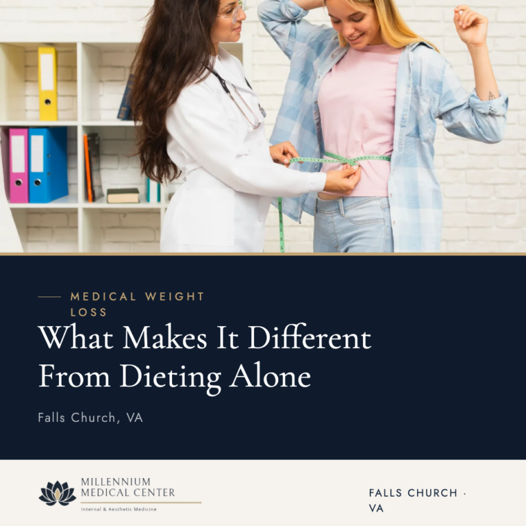 Medical Weight Loss Program in Falls Church, VA: What Makes It Different From Dieting Alone